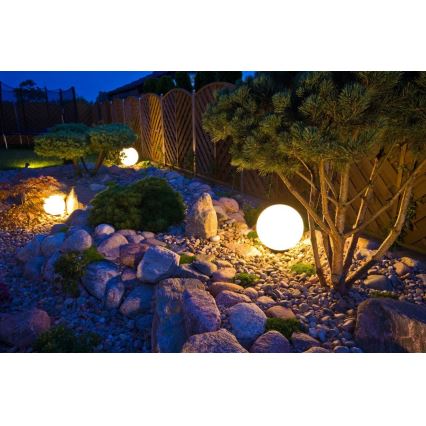 Outdoor decorative light GARDEN BALL 1xE27/40W/230V IP65 d. 28 cm