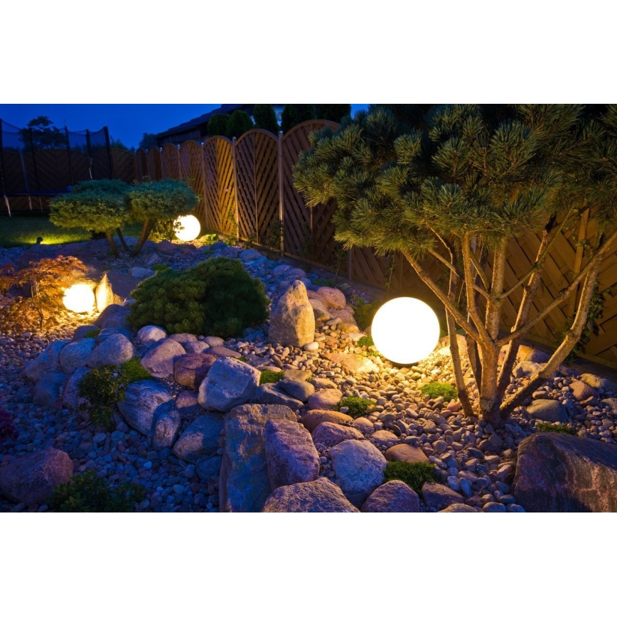 Outdoor decorative light GARDEN BALL 1xE27/40W/230V IP65 d. 28 cm