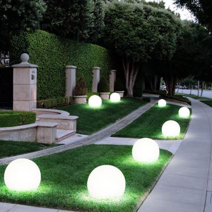 Outdoor decorative light GARDEN BALL 1xE27/40W/230V IP65 d. 38 cm