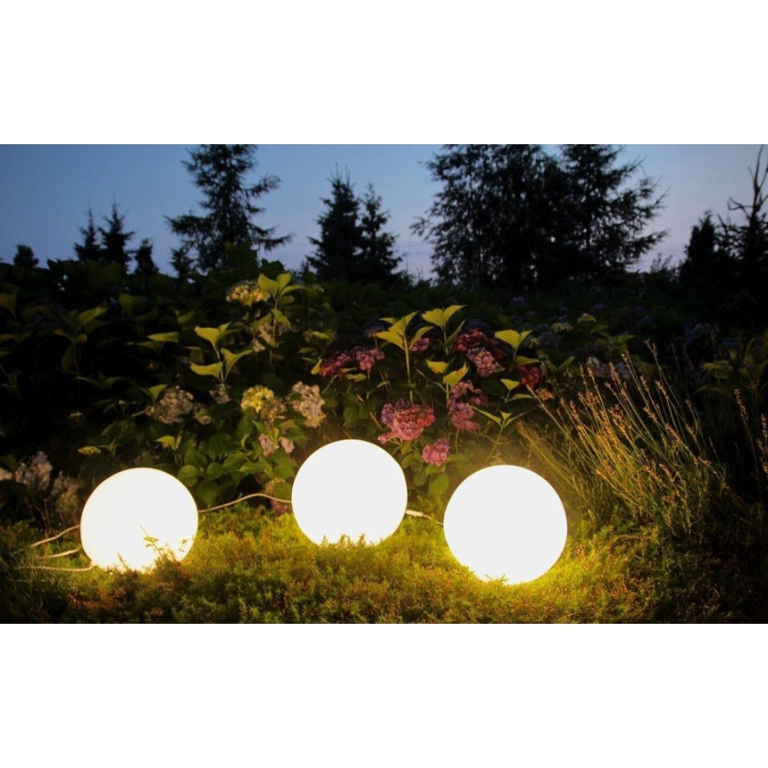 Outdoor decorative light GARDEN BALL 1xE27/40W/230V IP65 d. 38 cm