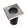 Outdoor driveway light 1xGU10/35W/230V IP44 matte chrome