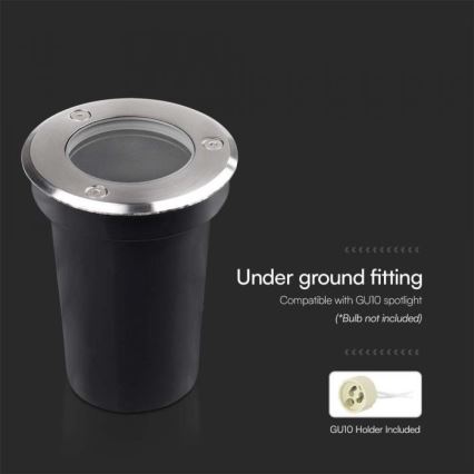 Outdoor driveway light 1xGU10/35W/230V IP67