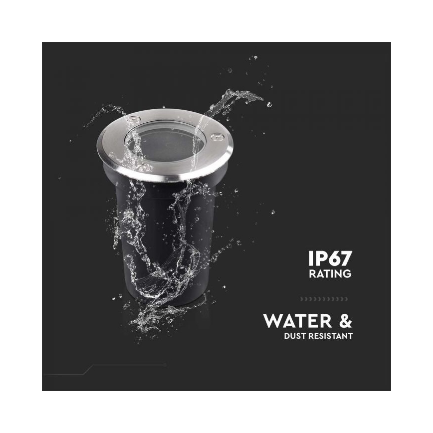 Outdoor driveway light 1xGU10/35W/230V IP67