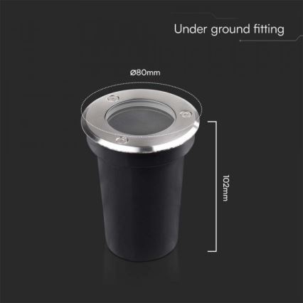 Outdoor driveway light 1xGU10/35W/230V IP67