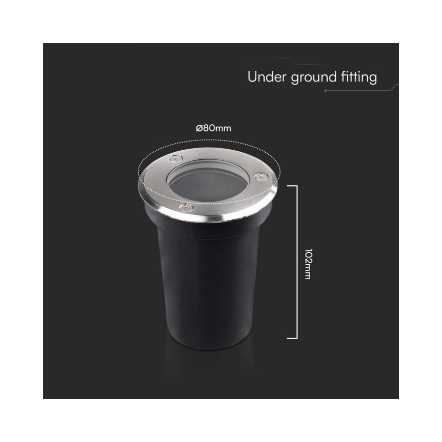 Outdoor driveway light 1xGU10/35W/230V IP67