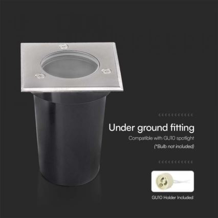 Outdoor driveway light 1xGU10/35W/230V IP67