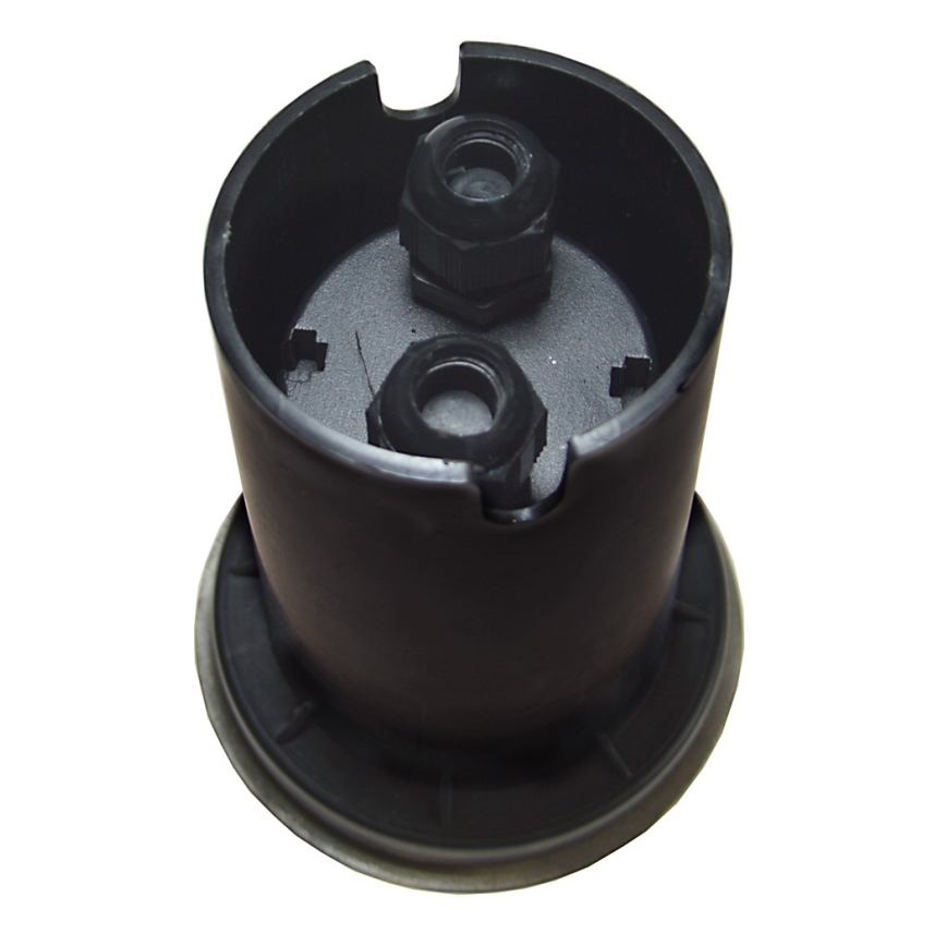 Outdoor driveway light 1xGU10/35W/230V IP67 matte chrome