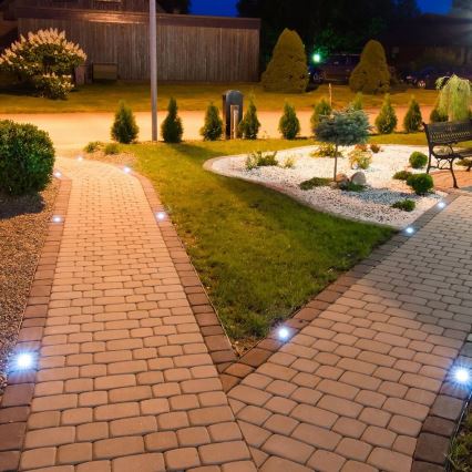 Outdoor driveway light COMETA 1xGU10/50W/230V IP65