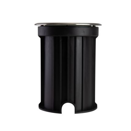 Outdoor driveway light LUKKA CONNECT 1xGU10/4W/230V IP67 matte chrome round