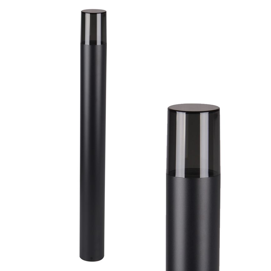 Outdoor lamp 1x E27/40W/230V, IP44, 80 cm, Black/Smoked