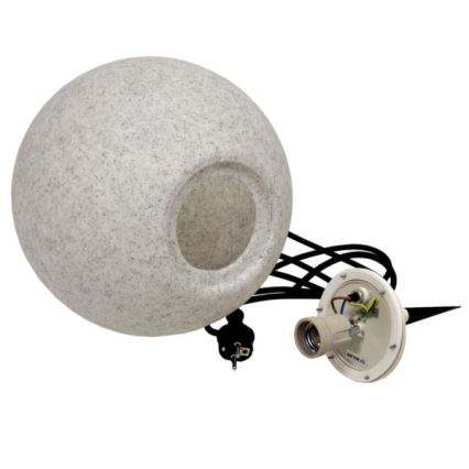 Outdoor lamp 1x E27/60W/230V IP44 Ø 30 cm