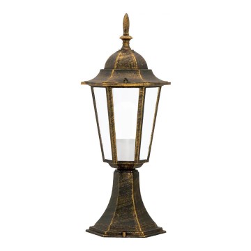 Outdoor lamp 1xE27/20W/230V IP43 42,5 cm patina