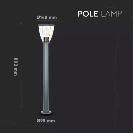 Outdoor lamp 1xE27/40W/230V IP44
