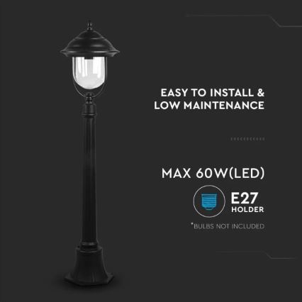 Outdoor lamp 1xE27/60W/230V 111 cm IP44