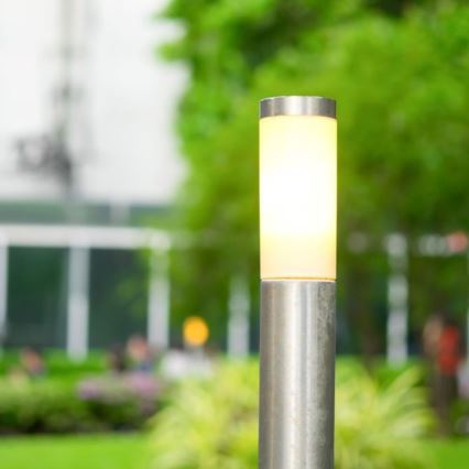 Outdoor lamp 1xE27/60W/230V IP44 110cm matte chrome