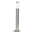 Outdoor lamp 1xE27/60W/230V IP44 80cm matte chrome