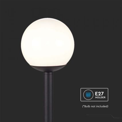 Outdoor lamp 1xE27/60W/230V IP44 97 cm black
