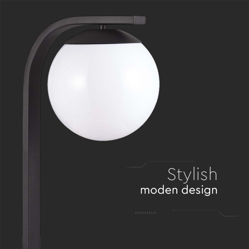 Outdoor lamp 1xE27/60W/230V IP44 black