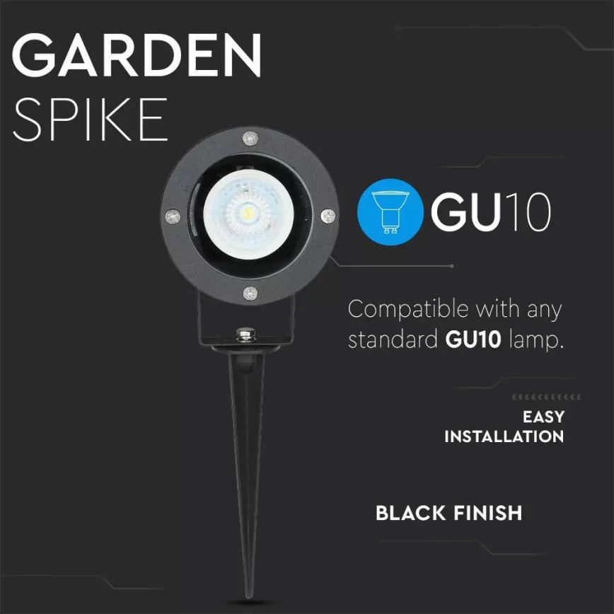 Outdoor lamp 1xGU10/35W/230V IP44