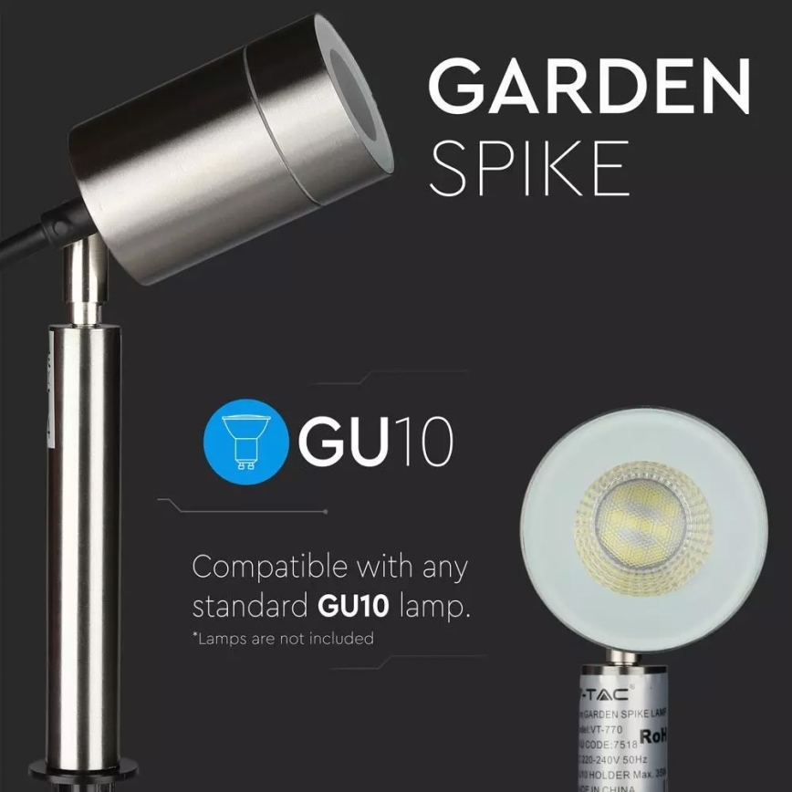 Outdoor lamp 1xGU10/35W/230V IP44