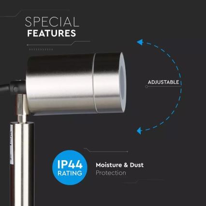 Outdoor lamp 1xGU10/35W/230V IP44