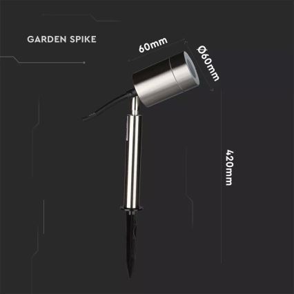 Outdoor lamp 1xGU10/35W/230V IP44
