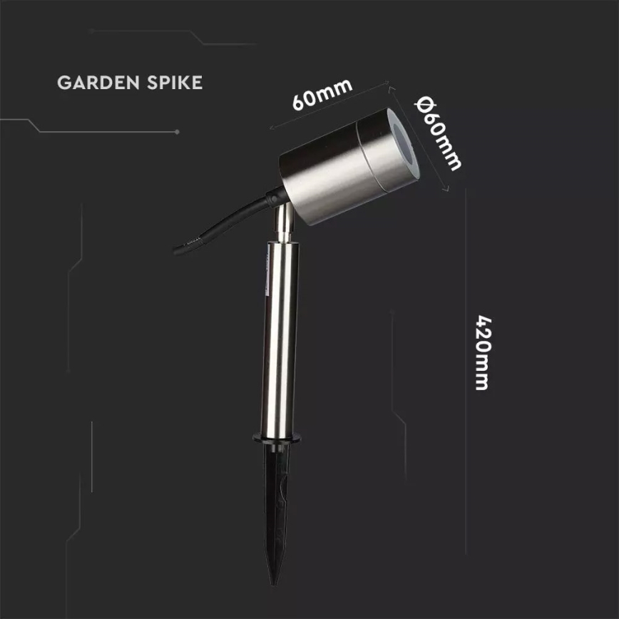 Outdoor lamp 1xGU10/35W/230V IP44
