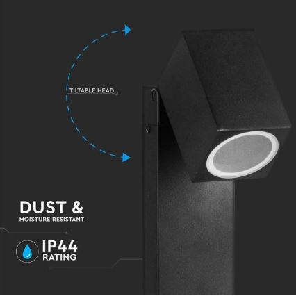 Outdoor lamp 1xGU10/35W/230V IP44
