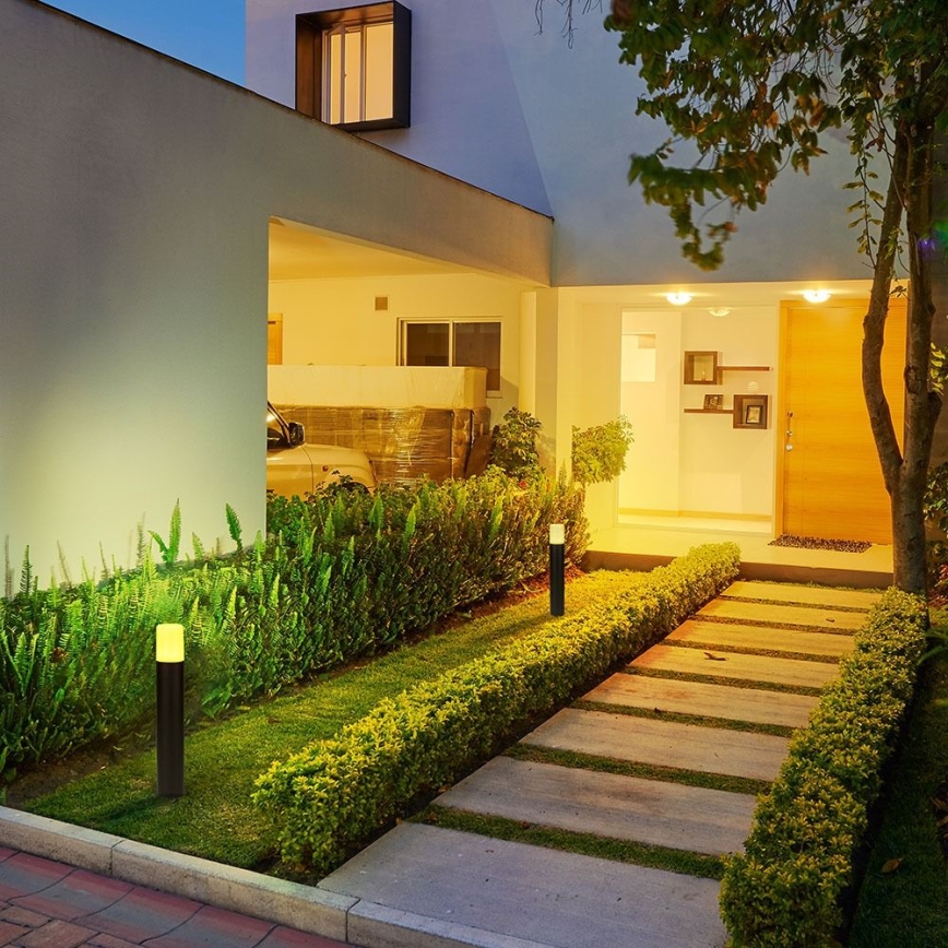 Outdoor lamp 1xGU10/35W/230V IP54 50 cm black