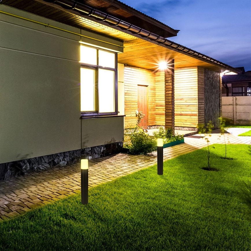 Outdoor lamp 1xGU10/35W/230V IP54 50 cm black