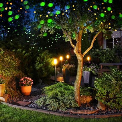 Outdoor lamp 1xGU10/35W/230V IP54 80 cm black