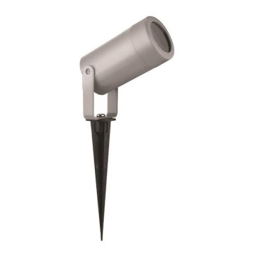 Outdoor lamp 1xGU10/5W/230V IP65 grey