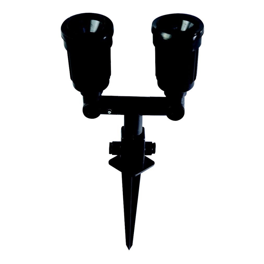 Outdoor lamp 2xE27/15W/230V IP44 black