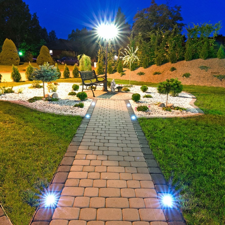 Outdoor lamp 2xE27/60W/230V IP44 232 cm black