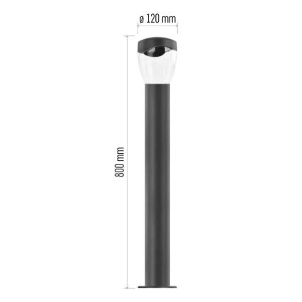 Outdoor lamp ARTEO 1xE27/15W/230V IP44 80 cm