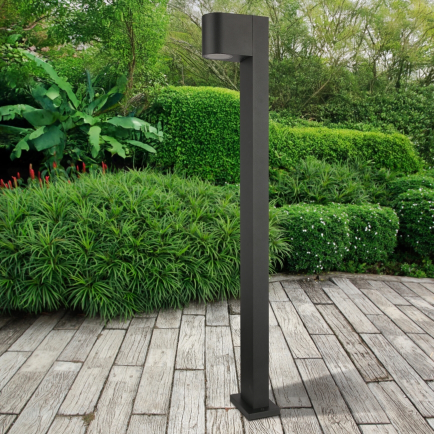 Outdoor lamp BOSTON 1xGU10/10W/230V 80 cm IP54 black