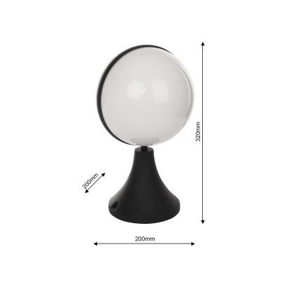 Outdoor lamp CIRCULO 1xE27/40W/230V IP44