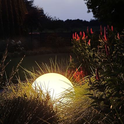 Outdoor lamp GLOBO 1xE27/60W/230V d. 30 cm IP44