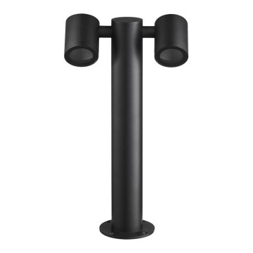 Outdoor lamp KETTO 2xGU10/60W/230V IP44 black