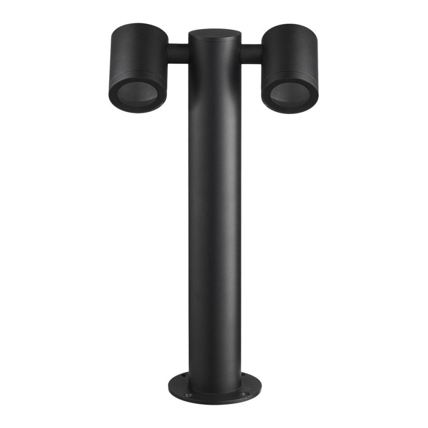 Outdoor lamp KETTO 2xGU10/60W/230V IP44 black