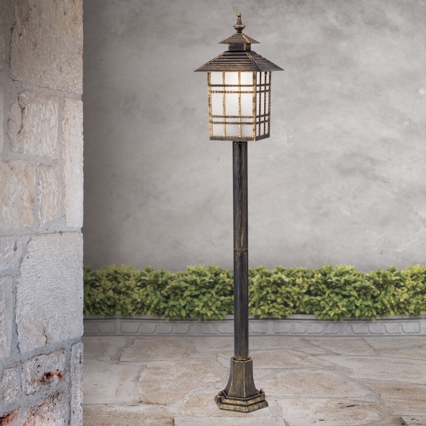 Outdoor lamp KIKO 1xE27/11W/230V IP44 bronze/patina