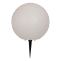 Outdoor lamp KULA 1xE27/60W/230V Ø 35 cm IP44 white