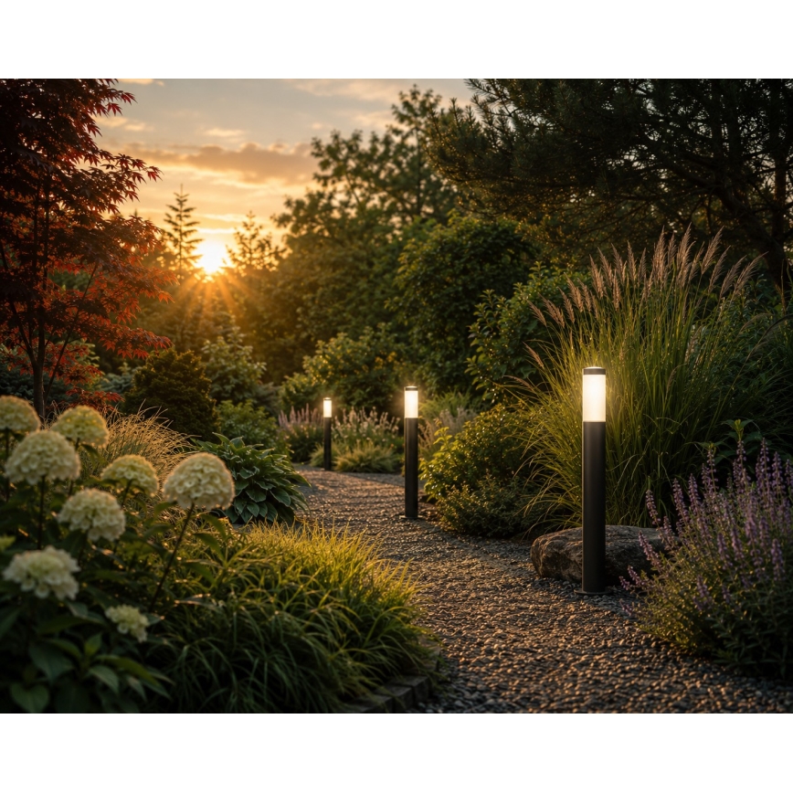 Outdoor lamp LOPPA 1xE27/60W/230V 65 cm IP44 anthracite