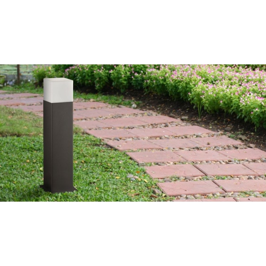 Outdoor lamp NEW YORK 1xE27/12W/230V IP44 44 cm anthracite