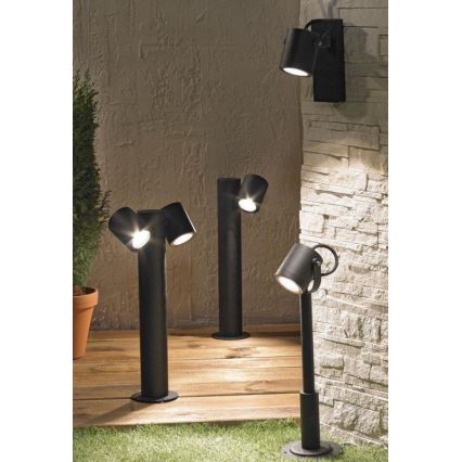 Outdoor lamp PINO 2xGU10/10W/230V IP44 44 cm