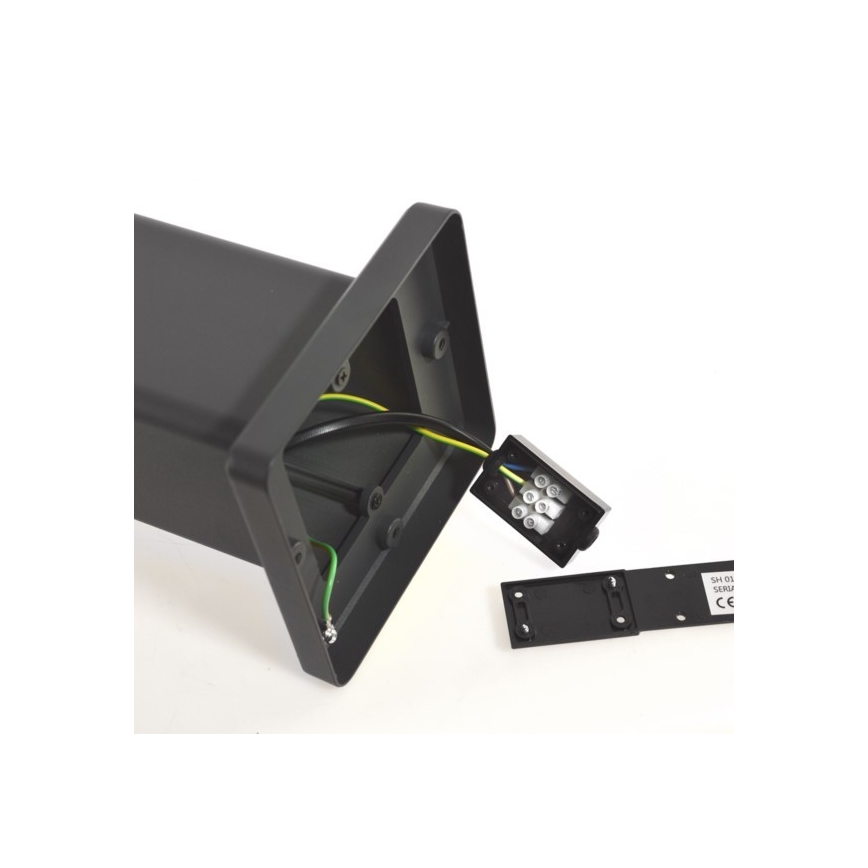 Outdoor lamp SANTA 1xE27/60W/230V IP54 79,5 cm black