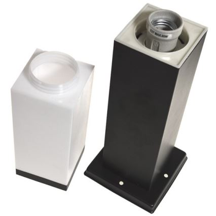 Outdoor lamp SOPPA 1xE27/60W/230V IP44 45 cm black