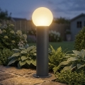 Outdoor lamp STONO 1xE27/15W/230V 80 cm IP65 anthracite