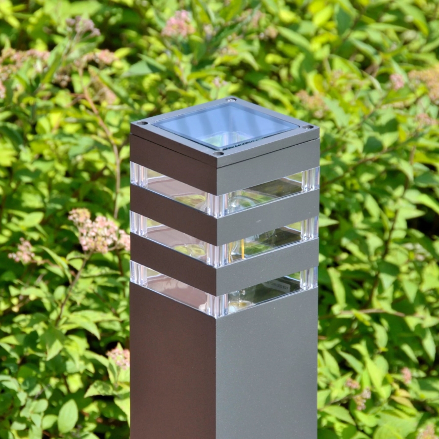 Outdoor lamp TEKSAS 1xE27/12W/230V IP44 44 cm graphite