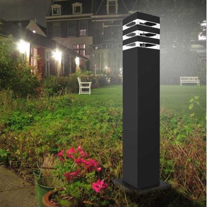 Outdoor lamp TEKSAS 1xE27/12W/230V IP44 44 cm graphite